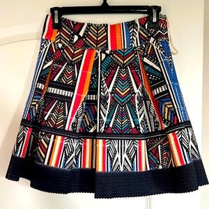 Trendy and chic! Tribal Print Skirt